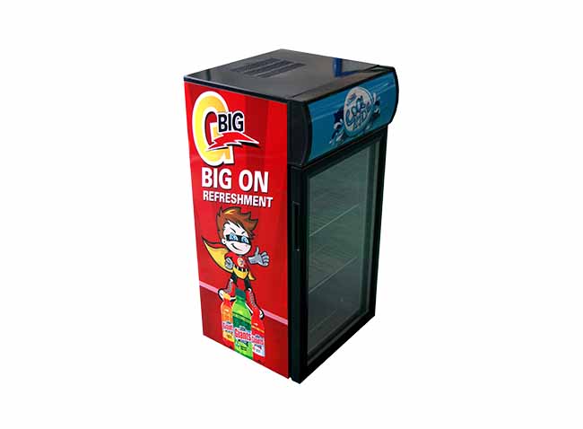 Commercial Beverage Display Freezer with Glass Door