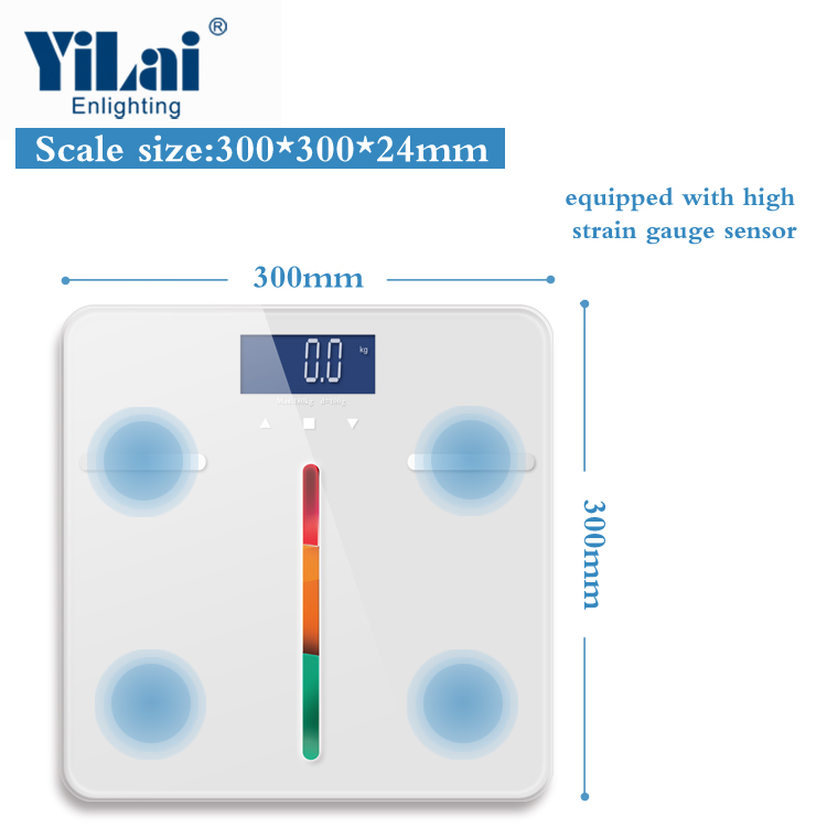 Smart Digital Body Weight Scale with Body Composition Analysis