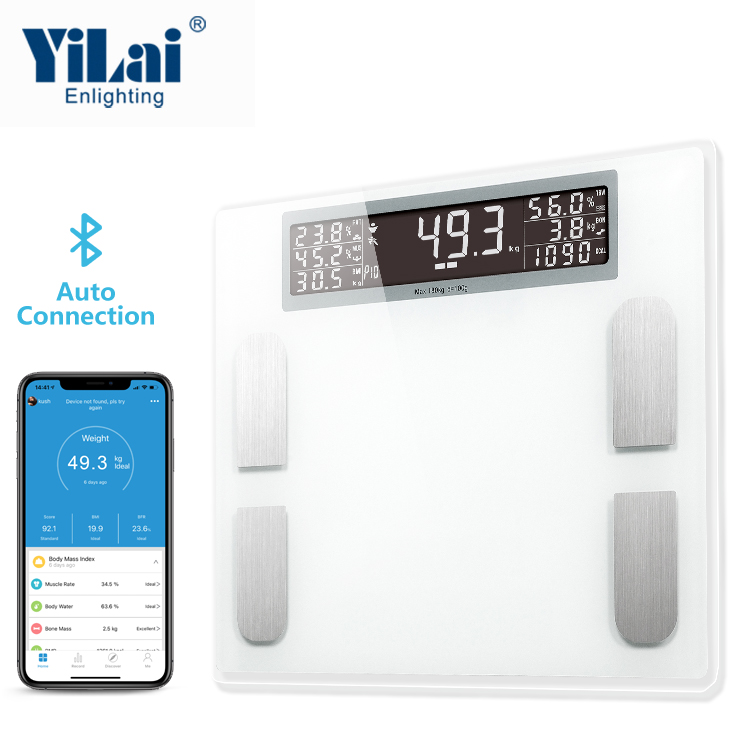 Smart Body Composition Analyzer Scale with Bluetooth