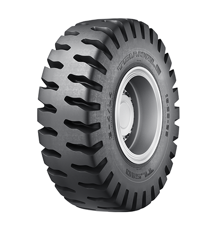 Off-Road Bias Tire for Industrial Vehicles