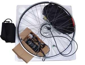 Electric Bicycle Conversion Kit with Front Wheel Hub Motor