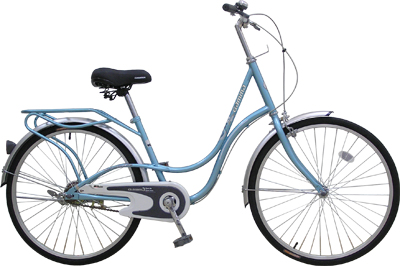 Step-Through Frame City Bicycle