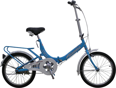 Folding Bicycle with Adjustable Handlebars