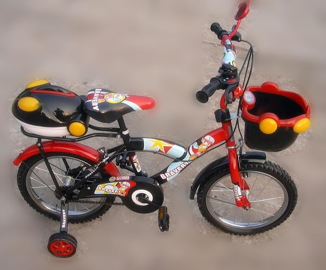 Children's Bicycle with Training Wheels