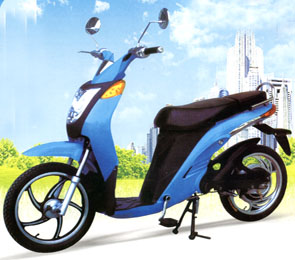 Electric Step-Through Scooter for Urban Commuting