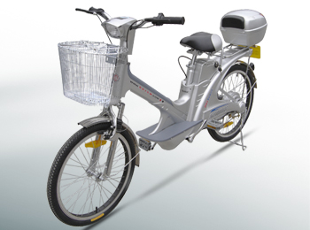 Electric Step-Through Commuter Bicycle