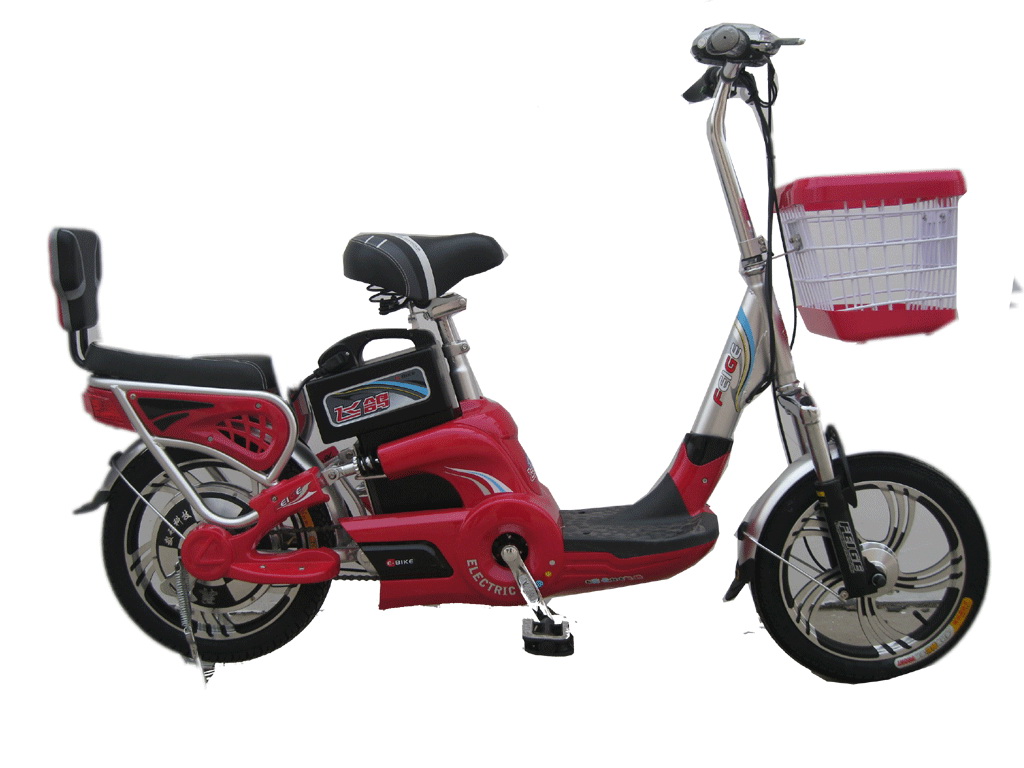 Electric Step-Through Commuter Bicycle