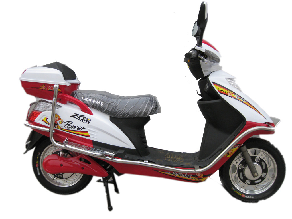 Urban Electric Step-Through Scooter with Storage