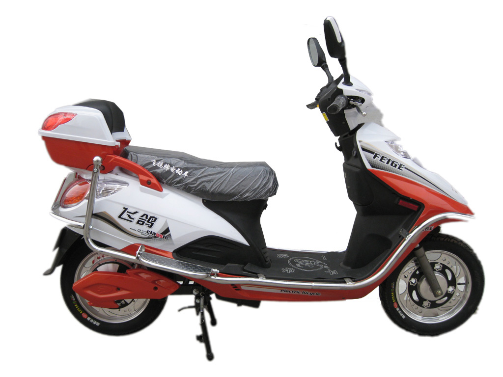 Electric Commuter Scooter with Rear Storage