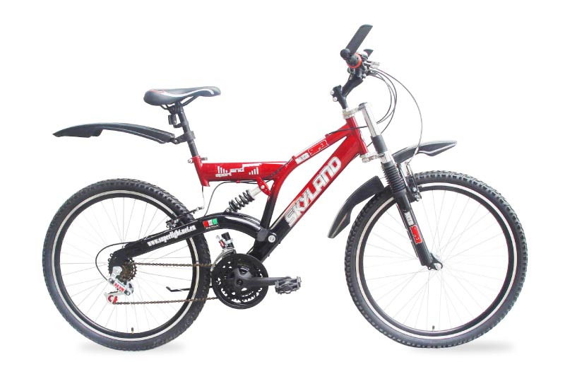Full Suspension Mountain Bicycle