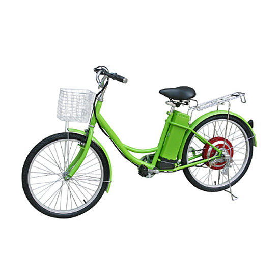 Step-Through Electric City Bicycle