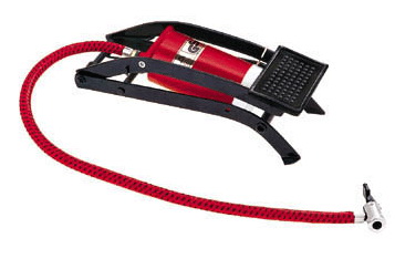 Foot Operated Air Pump for Bicycles