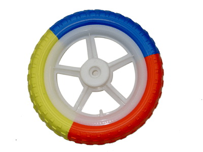Children's Bicycle Wheel with Colored Tire