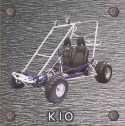 Off-Road Two-Seat Buggy with Knobby Tires