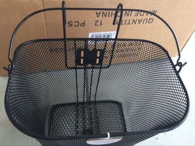 Steel Mesh Bicycle Basket