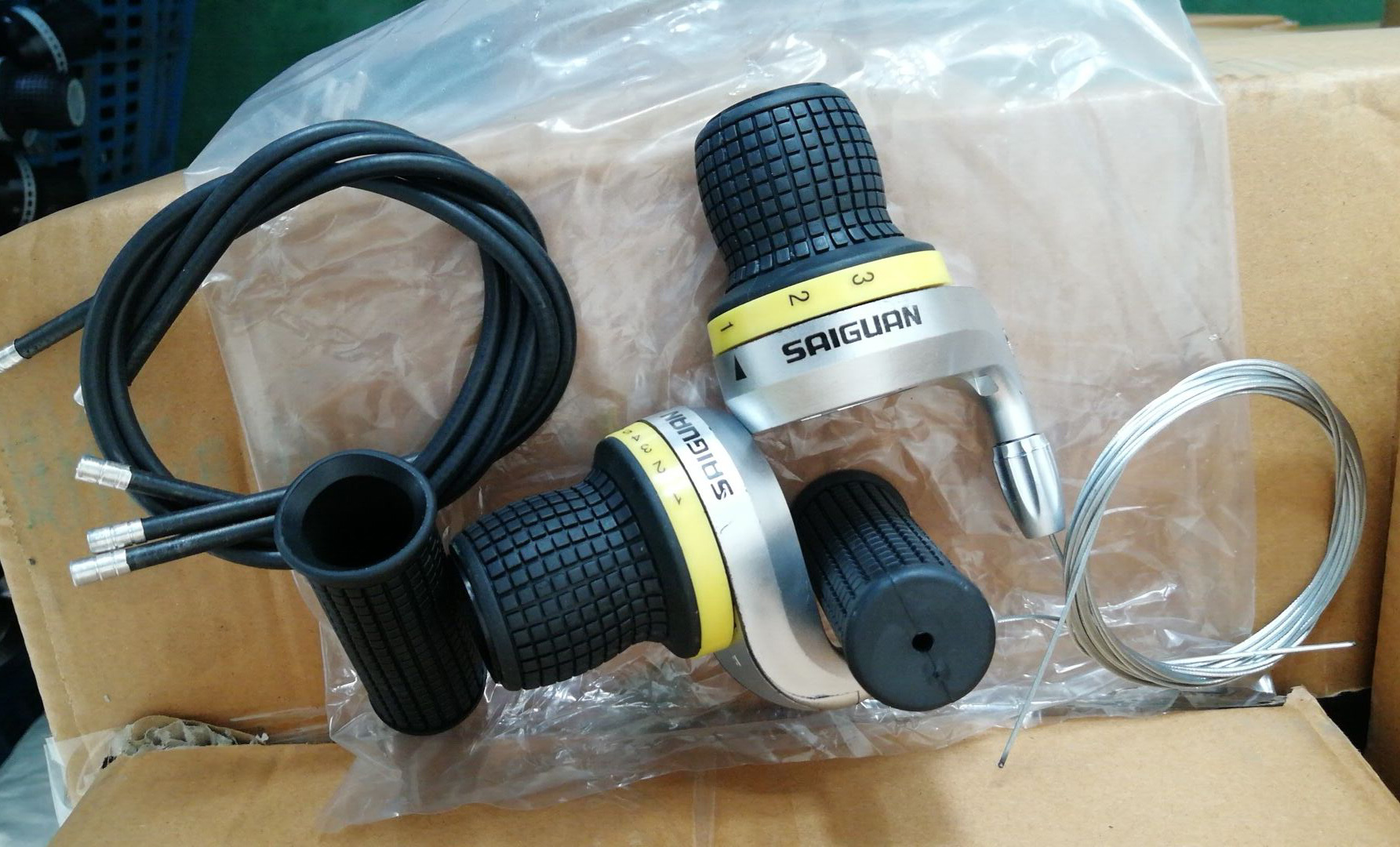 Bicycle Twist Grip Shifter Set