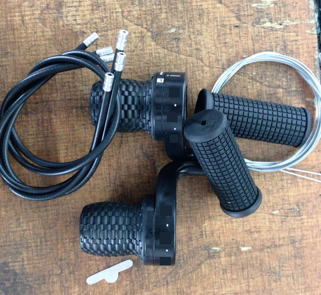Bicycle Twist Grip Shifter Set
