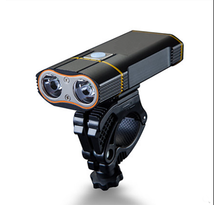 Dual LED Bicycle Headlight