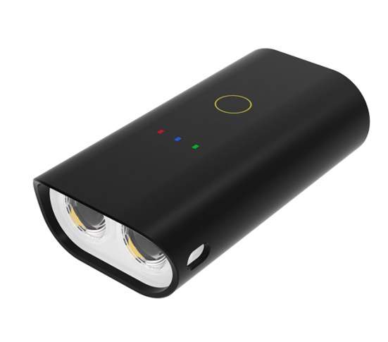 Bicycle Front Headlight with LED Display