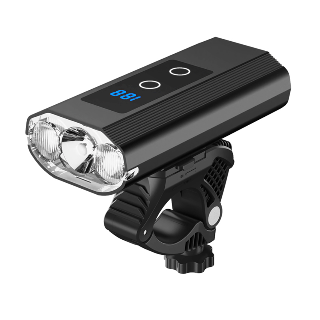 LED Bicycle Headlight with Digital Display