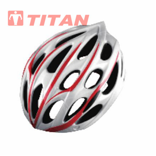 Rear view of the ventilated helmet