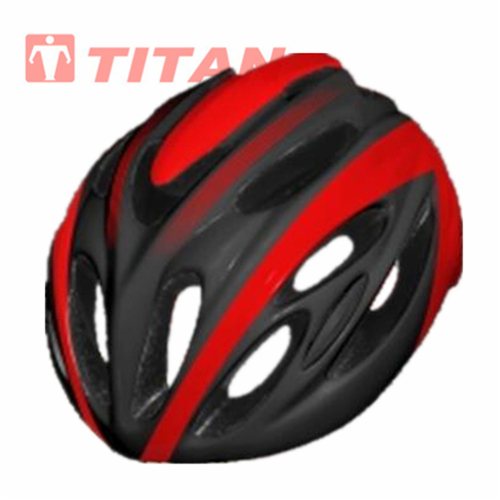 Bicycle helmet suitable for road and mountain racing