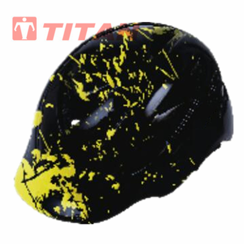 Top view of helmet showing the 10-vent airflow system
