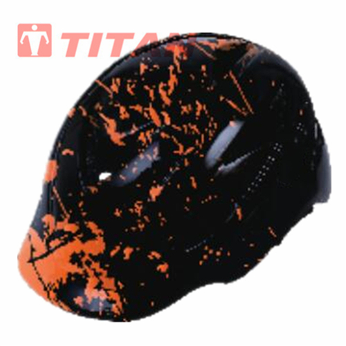 Rear view of helmet highlighting the secure fit system