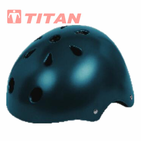 Rear view of the bicycle helmet showing the secure fit system