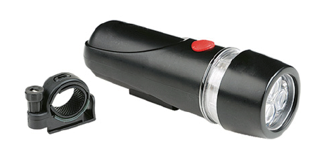 LED Bicycle Headlight with Adjustable Mount