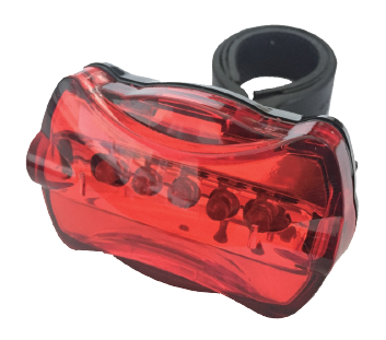 Bicycle Tail Light with Red LED