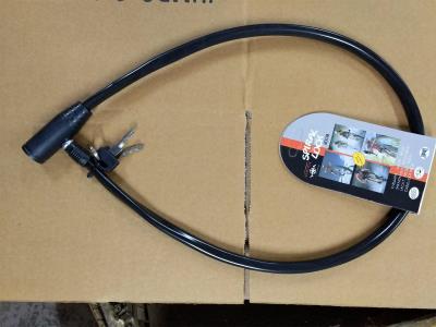 Spiral Cable Bicycle Lock with Keys