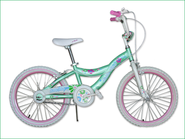 20-Inch Girls' Steel Frame Bicycle with Caliper Brakes