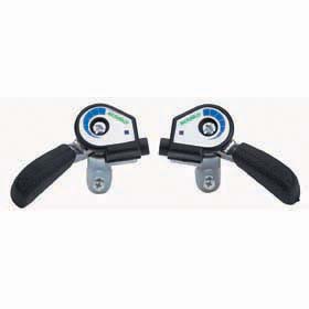Bicycle Shifter Set with Gear Indicators