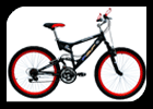 Full Suspension Mountain Bicycle