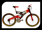 Full Suspension Mountain Bicycle