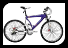 Full Suspension Mountain Bicycle