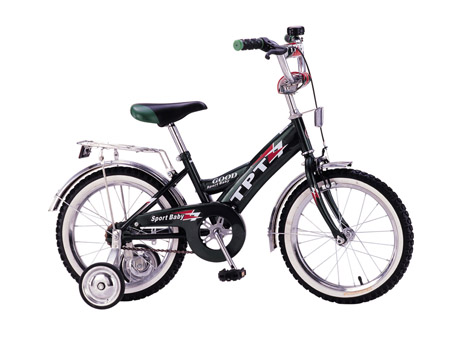 Children's Single-Speed Bicycle with Training Wheels