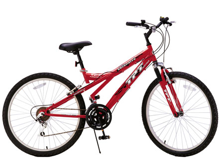 Full Suspension Mountain Bicycle