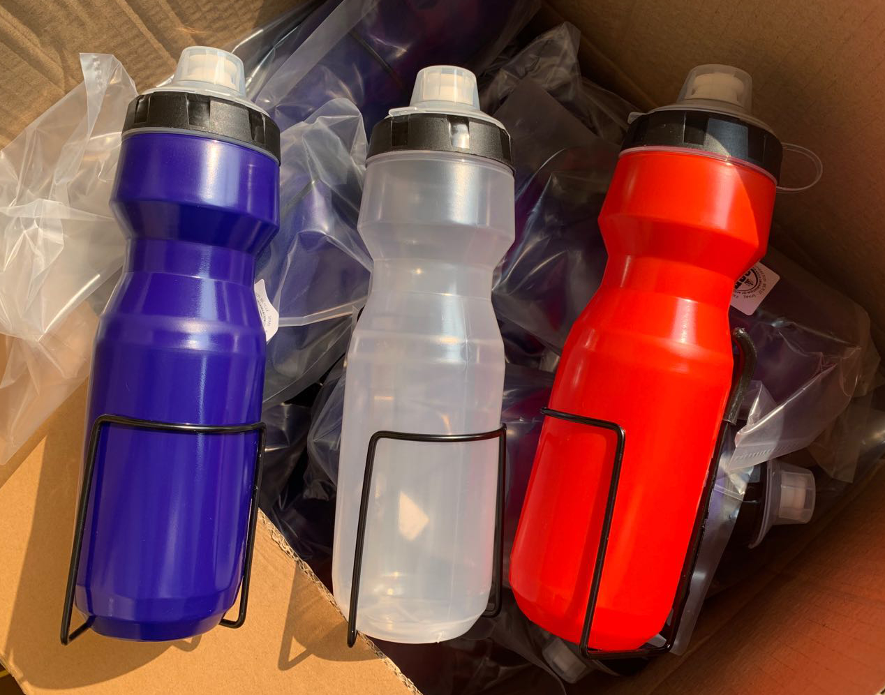 Cycling Water Bottle with Mounting Bracket