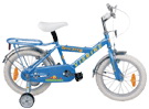 Children's Step-Through Frame Bicycle with Training Wheels