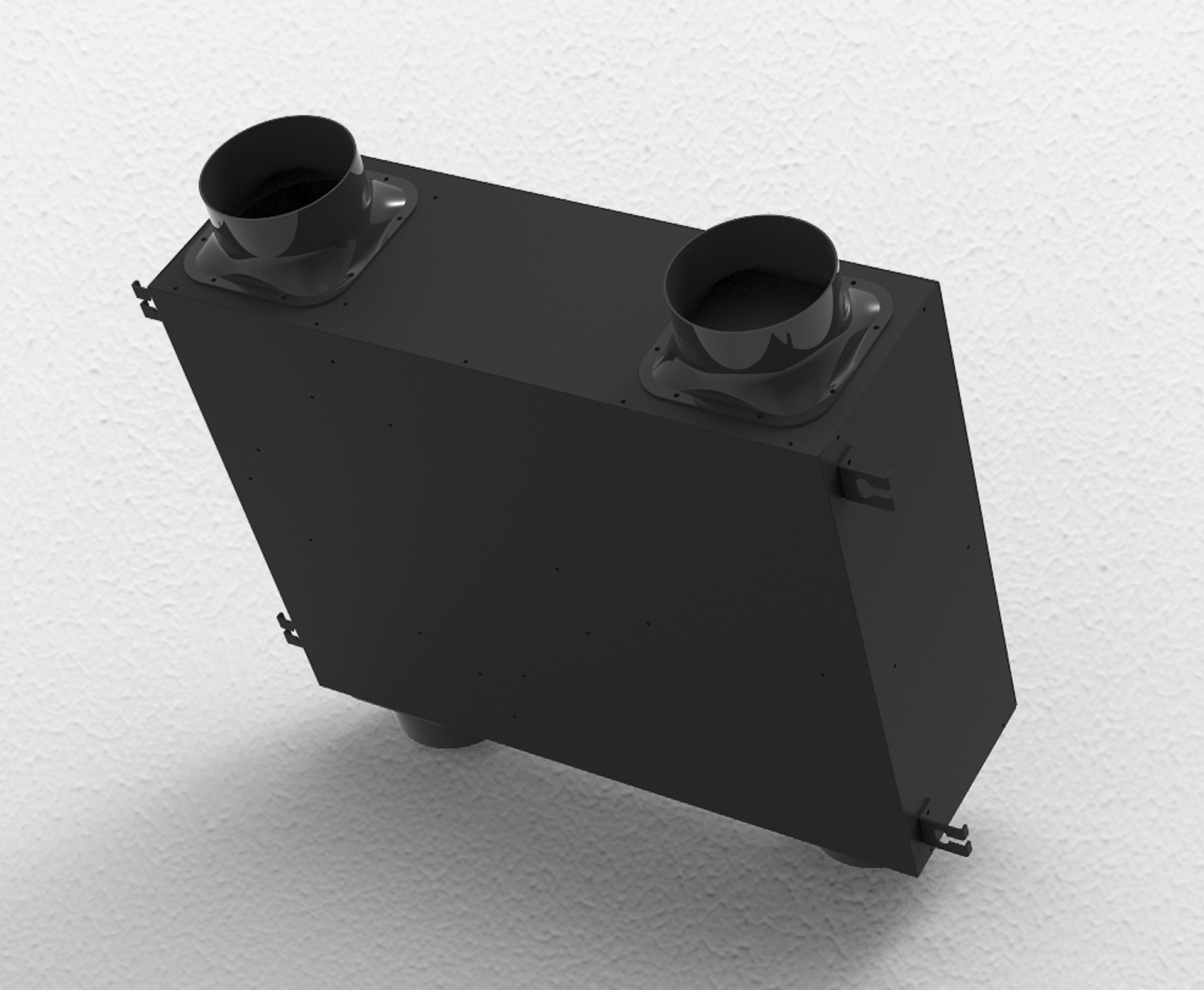 Bidirectional Right Angle Fresh Air Ventilation System