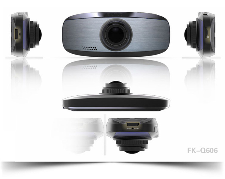 2.7-inch Car DVR Recorder with multiple ports