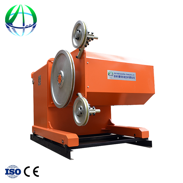 Big stone cutting machine wire saw machine for stone cutting 45KW - Image 3