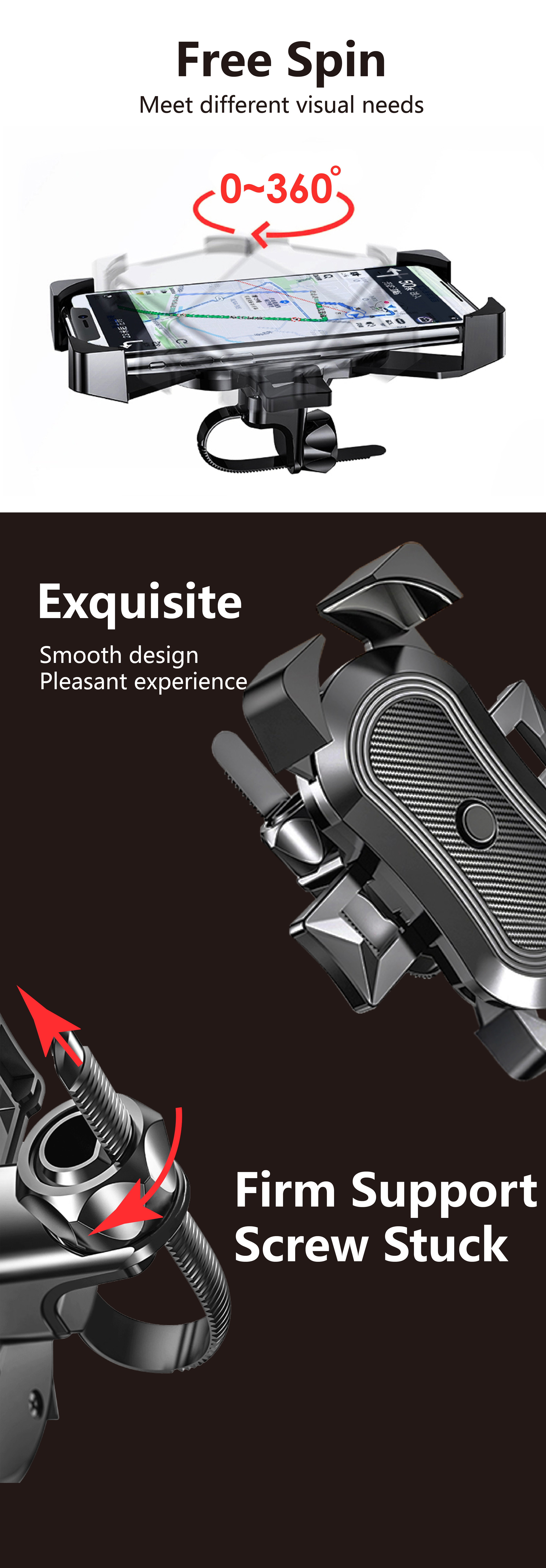 360-degree rotation mechanism