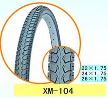 Bicycle Tire with Robust Tread
