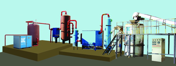 Biomass Gasification System for Gaseous Fuel Production