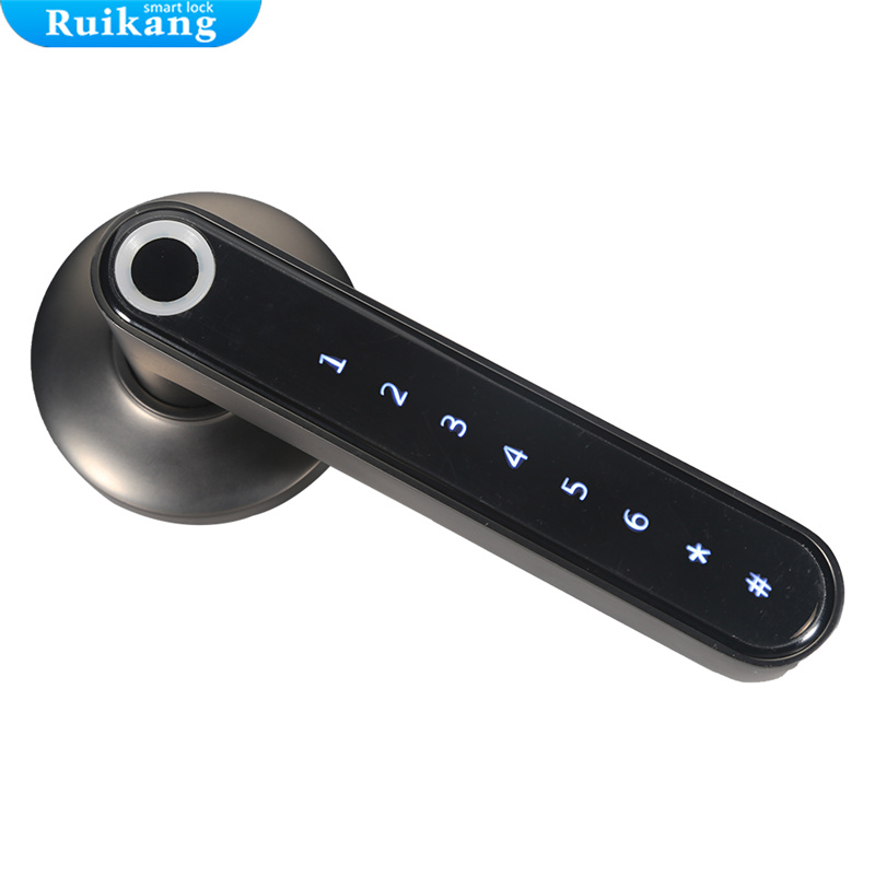 Biometric touch bluetooth fingerprint electromagnetic slide keyless home smart door lock - Image 3
