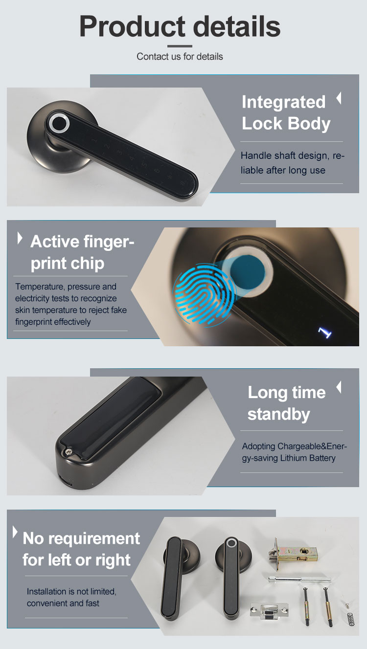 Internal component details and handle shaft design