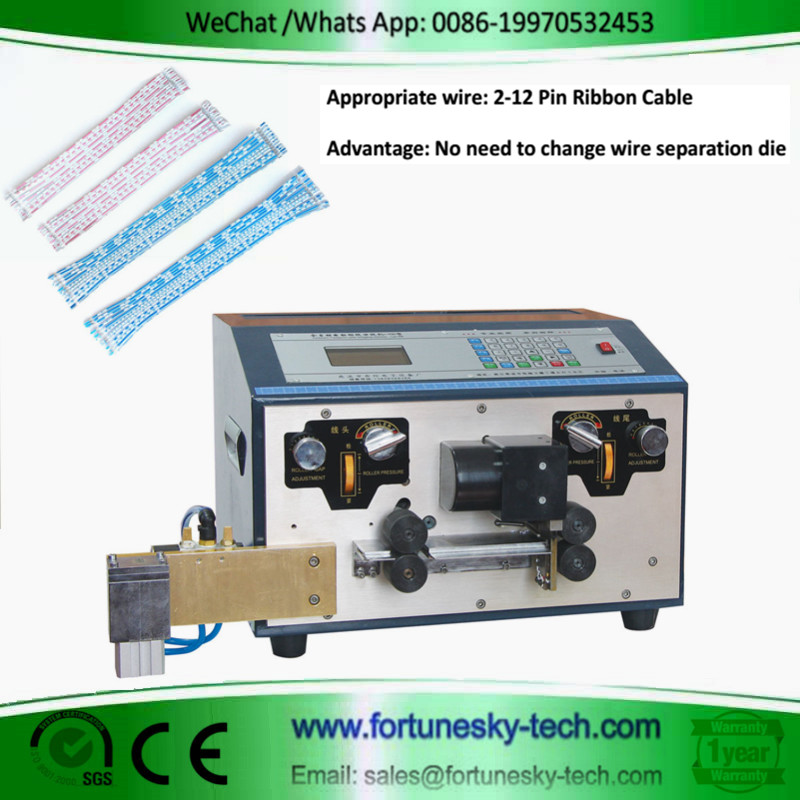 Automatic Ribbon Cable Wire Stripping Machine
